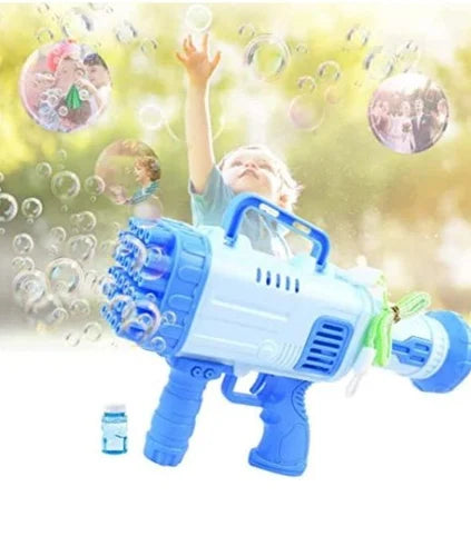 Magical bubble Gun for kids 36 Holes - مسدس فقاعات سحري للأطفال بـ 36 فتحة